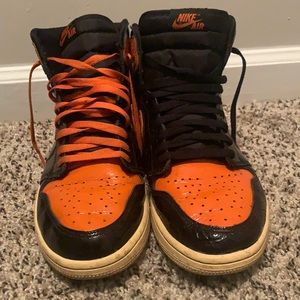 Jordan 1s shattered backboard